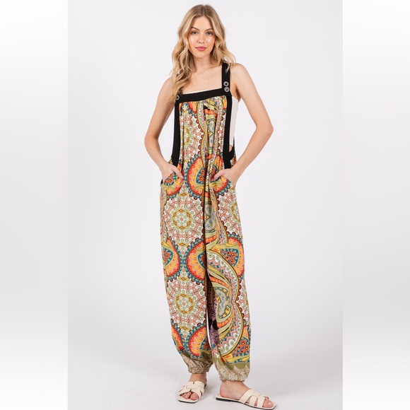 01 Fabulous Bohemian Relax Fit Jumpsuit - Picture 4 of 7